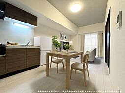 ファースト・ステージ稲荷町 10階1LDKのリビング/ダイニング