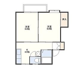 ARTINBLOOM 2Kの間取図画像