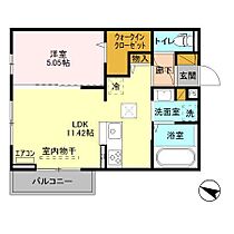 グランサントビー  ｜ 千葉県流山市おおたかの森北3丁目（賃貸アパート1LDK・1階・40.26㎡） その2