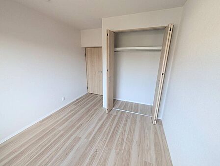 全居室収納完備。お部屋を広く使える設計です。