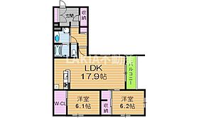 Ｃｉｅｌｏ Ｓｔｅｌｌａｔｏ  ｜ 大阪府大阪市阿倍野区文の里2丁目4-10（賃貸アパート2LDK・1階・73.36㎡） その2