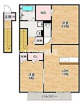 グランドソレーユ・エ  ｜ 大阪府大阪市阿倍野区阪南町1丁目34-23（賃貸アパート2LDK・2階・74.03㎡） その2