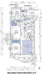 メイツ東綾瀬 3LDKの間取り
