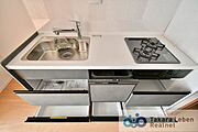十分な収納にこだわった使いやすいキッチンでは、効率よく、お料理を思う存分楽しめそう。