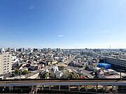 住戸からの眺望。風通しが良く、お洗濯物も早く乾きそうです。毎日のお洗濯が楽しみになりそうです。