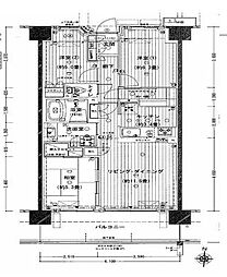 パークプレミアムメイツ西新井 3LDKの間取図画像