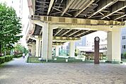 竪川親水公園 徒歩5分。 380m