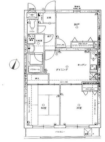 ◆1階部分×専有面積58.11m2の1LDK+S
