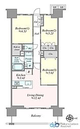 間取図画像 3LDK