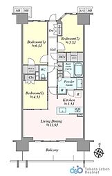 間取図画像 3LDK