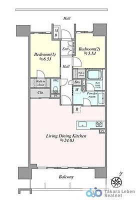 間取り レーベン高岡MID RISE TOWER 11階/-