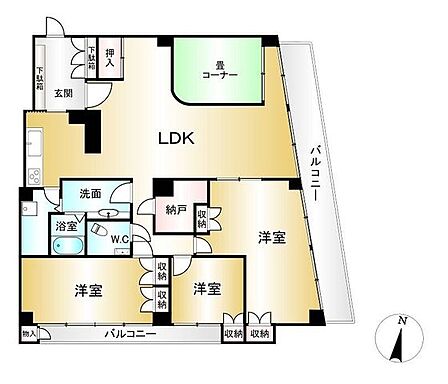 ■3LDK■専有面積127.60m2
