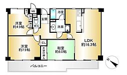 間取図画像 3LDK