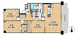 間取図画像 3LDK