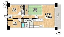 間取図画像 3LDK