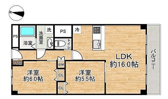 2LDK■専有...