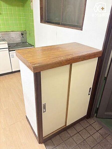 玄関にあるシューズボックス