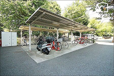 自転車置き場の様子です