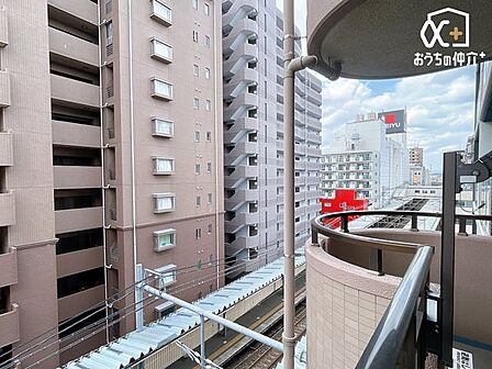 バルコニーから見た眺望