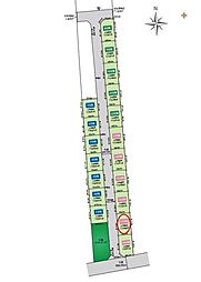 東村山市　青葉町1丁目　全18区画　17区画
