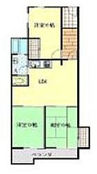 向陽ハイツC棟 3LDKの間取図画像