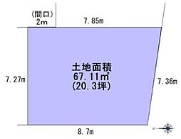 新座市池田5丁目　全1区画　8号区