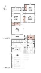 富士見市諏訪5期 全3棟 1号棟