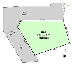 富士見市渡戸3丁目　全1区画