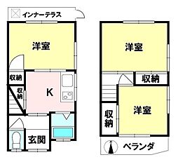 西田中町　中古テラスハウス