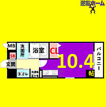 Ｒｉｖｅｒｍｅｔ覚王山  ｜ 愛知県名古屋市千種区田代町字岩谷（賃貸マンション1R・4階・28.67㎡） その2