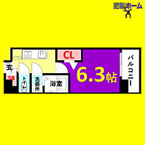 メイクス矢場町  ｜ 愛知県名古屋市中区新栄1丁目（賃貸マンション1K・11階・22.42㎡） その2