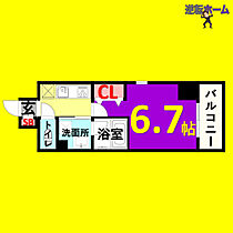 PULCHRA OZONE(プルクラ大曽根)  ｜ 愛知県名古屋市東区東大曽根町（賃貸マンション1K・3階・25.42㎡） その2