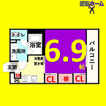 リブリ・自由ヶ丘コート 301 ｜ 愛知県名古屋市千種区自由ケ丘2丁目8-11（賃貸マンション1K・3階・24.22㎡） その2