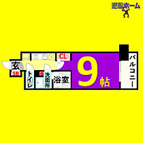 フローラル東別院  ｜ 愛知県名古屋市中区平和2丁目（賃貸マンション1K・7階・26.90㎡） その2