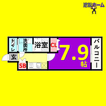 S-RESIDENCE志賀本通  ｜ 愛知県名古屋市北区志賀本通1丁目（賃貸マンション1K・2階・25.20㎡） その2