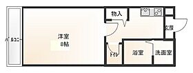 グレイス下中野  ｜ 岡山県岡山市北区下中野（賃貸マンション1K・1階・26.64㎡） その2