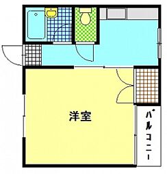 マップコーポレーション 1Kの間取図画像