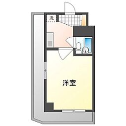 チサンマンション中山下 1Kの間取図画像