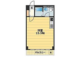 CRASSODAIKU ワンルームの間取図画像