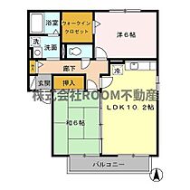 フローラルビレッジIII番館  ｜ 宮崎県都城市久保原町32街区5の2号（賃貸アパート2LDK・2階・55.44㎡） その2