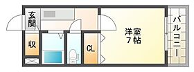 サンシャII 406 ｜ 兵庫県神戸市西区南別府1丁目1-6（賃貸マンション1K・4階・53.61㎡） その2