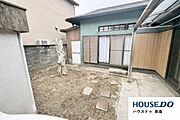 広いお庭もございます。※写真はCG加工により家具などを削除しています。