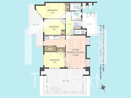 【間取図】