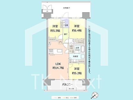 【間取図】