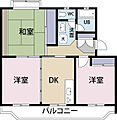 ピュアコーポB3階5.3万円