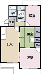 グレイス参番館 3LDKの間取図画像