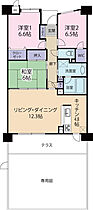 Ｄグランセ音羽町駅 101 ｜ 静岡県静岡市葵区春日１丁目（賃貸マンション3LDK・1階・79.89㎡） その2