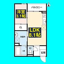 Somnium(ソムニウム)  ｜ 愛知県名古屋市中川区西日置2丁目20-38（賃貸アパート1LDK・2階・30.80㎡） その2