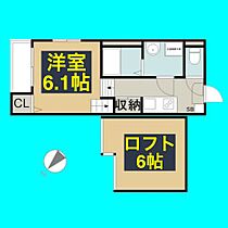 Classy garden 歌里(クラッシーガーデンウタサト)  ｜ 愛知県名古屋市西区歌里町10（賃貸アパート1K・1階・21.51㎡） その2