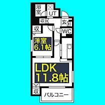 CASA BIANCA  ｜ 愛知県名古屋市中区新栄1丁目46-4（賃貸マンション1LDK・6階・50.15㎡） その2